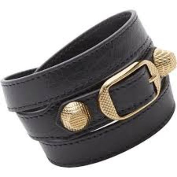 ~ EUC AUTHENTIC Balenciaga Triple Tour Arena Bracelet~ - Picture 3 of 4